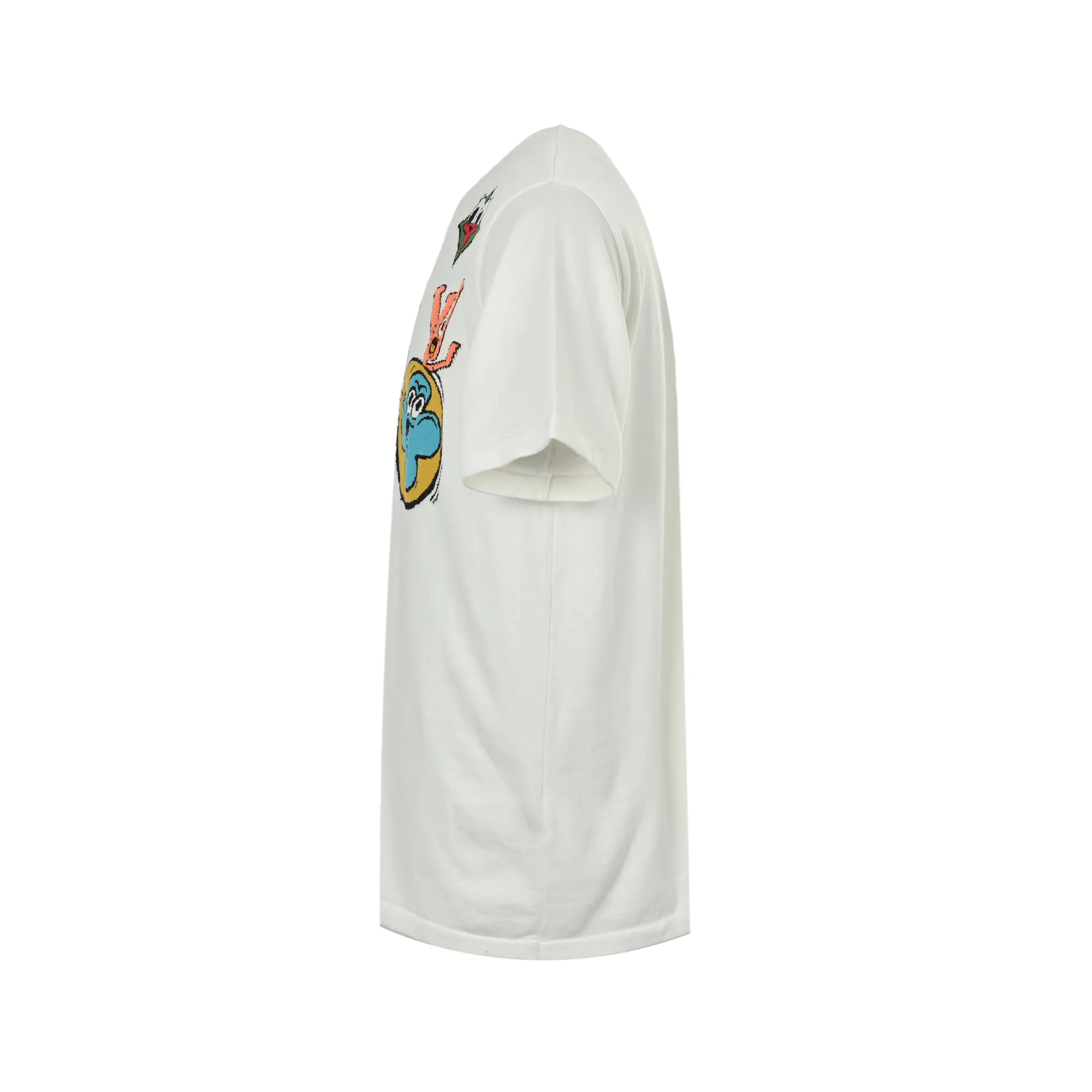 Louis Vuitton/Louis Vuitton cartoon paper airplane jacquard knitted short sleeves